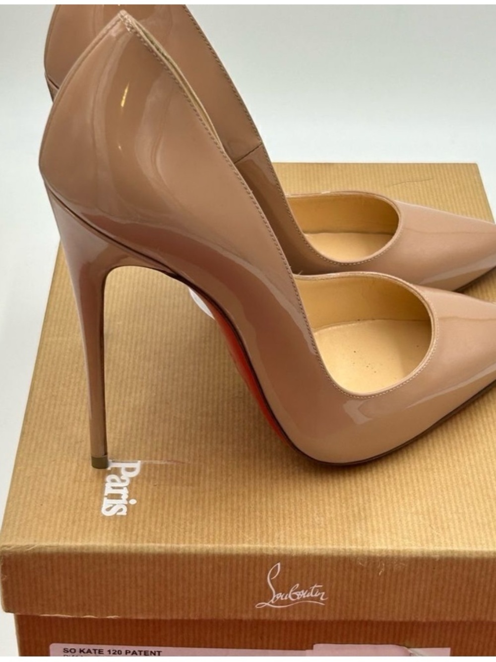 Women's Christian Louboutin so Kate 120 heels size 38.5 mafe in Italy - Picture 4 of 7